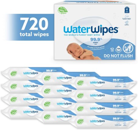 WaterWipes Plastic-Free Original Baby Wipes - Image 3