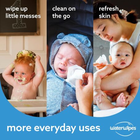 WaterWipes Plastic-Free Original Baby Wipes - Image 2