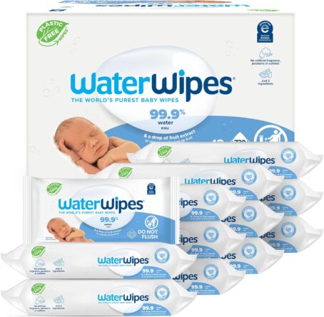 WaterWipes Plastic-Free Original Baby Wipes