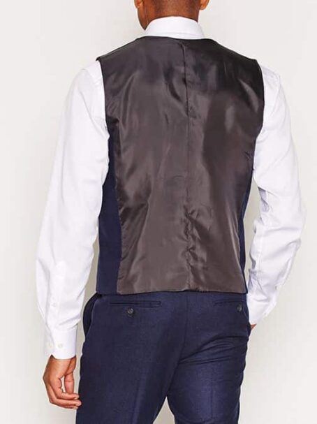 Shdone Myloiver Navy Waistcoat - Image 2